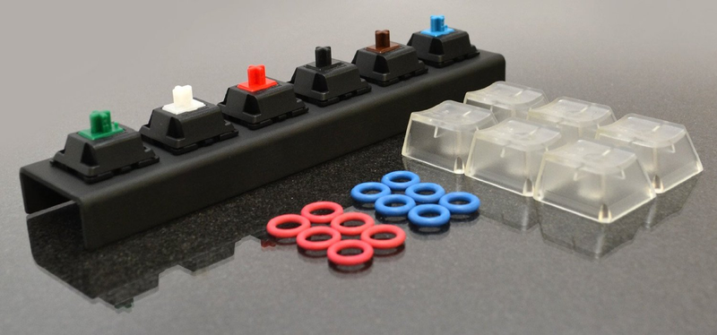 ¿Tienes dudas sobre que tipo de switches son los que más te pueden gustar? En muchas páginas venden muestras como esta. Foto:Amazon